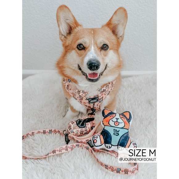 Sassy Woof Corgilicious Small Dog Harness - Picture 10 of 16